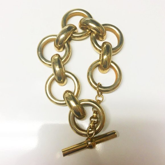 Madewell Jewelry - Madewell Gold Chunky Link Chain Bracelet